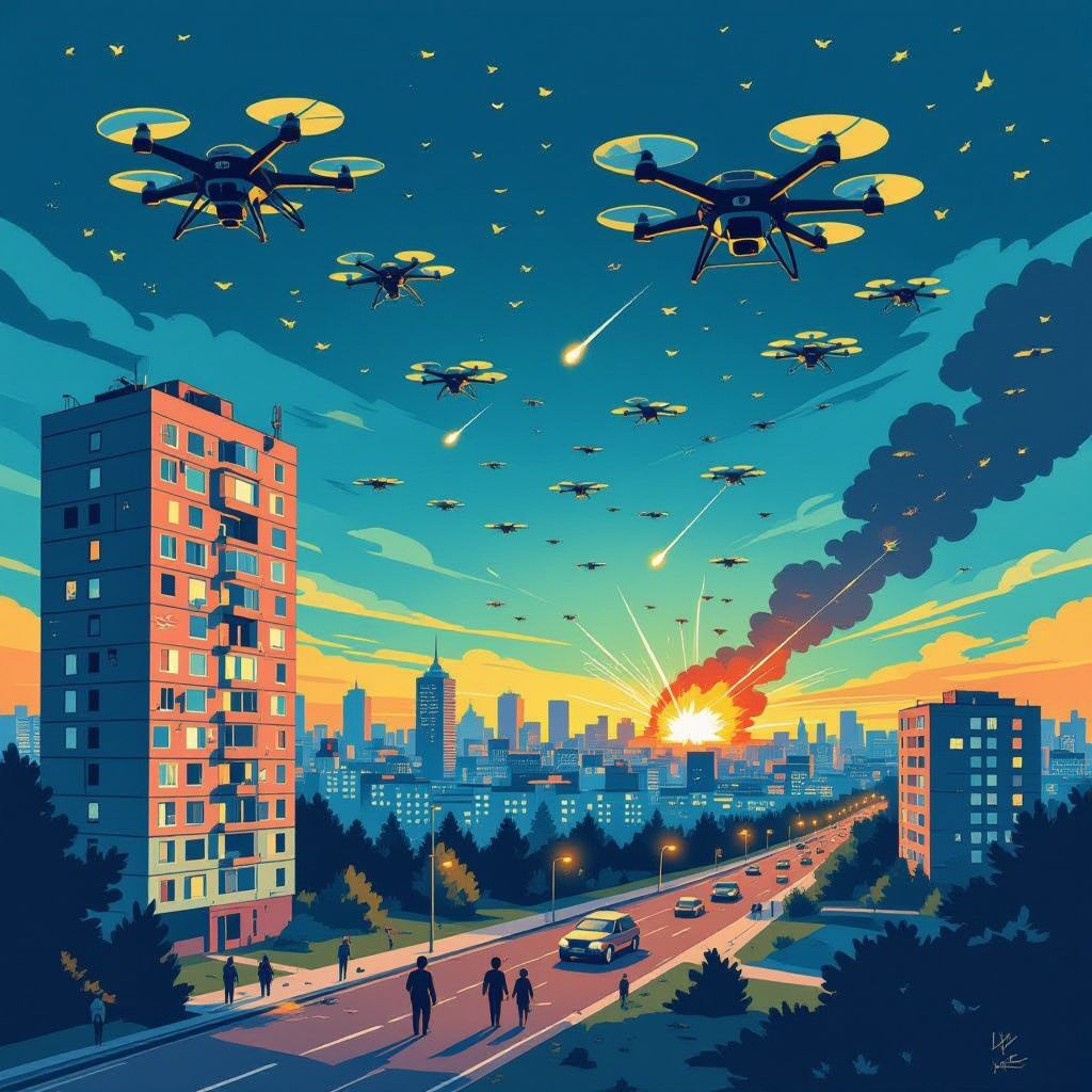 Rusland vuurt 619 drones en 47 raketten af op Oekraïne in grootschalige nachtaanval