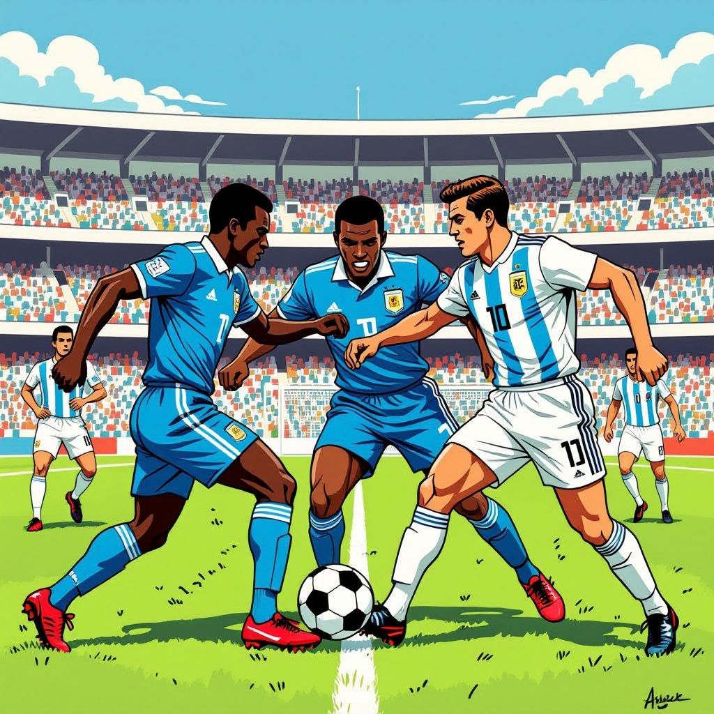 Het dappere Kaapverdië jaagt wereldkampioen Argentinië de stuipen op het lijf op het WK.