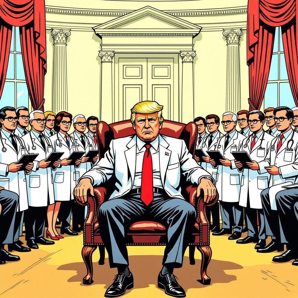 Trump wordt 80 en zag 22 specialisten: wat verbergt het Witte Huis?