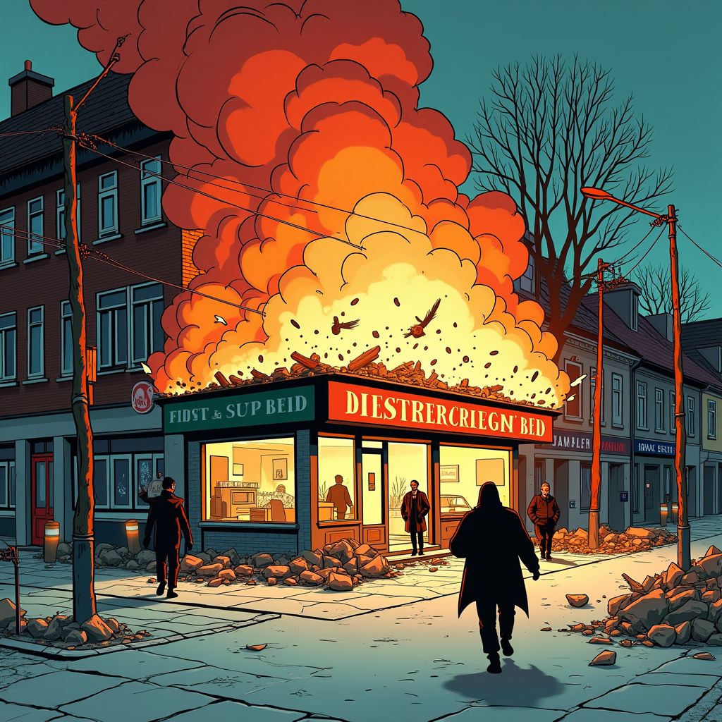 Zeist schrikt wakker van vijfde explosie dit jaar terwijl verdachte op camera wordt vastgelegd