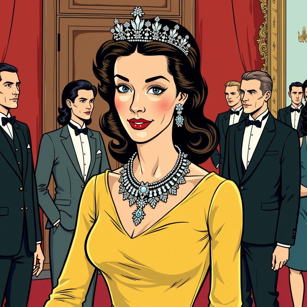 Prinses Amalia draagt historische juwelen van koningin Emma tijdens staatsbanket met Finland