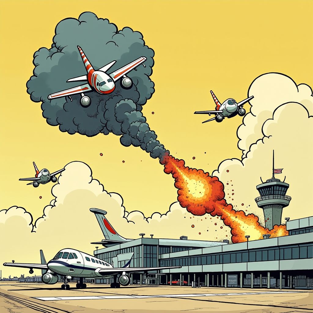 Israël bombardeert vliegveld Teheran terwijl Iran excuses aanbiedt aan buurlanden