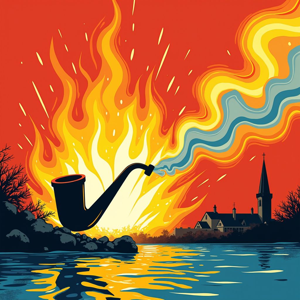 Waterleiding knalt door brand in flatberging Hengelo