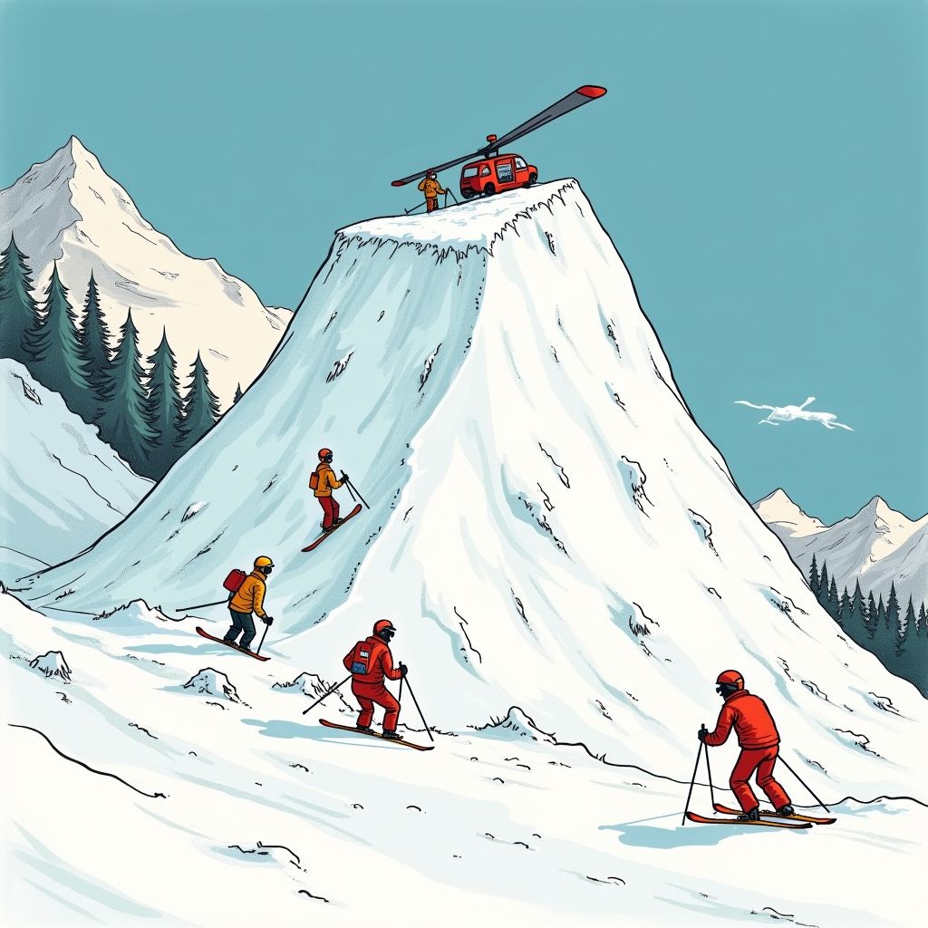 Lawine op 2.300 meter hoogte in Zuid-Tirol eist twee levens en sleurt tien skiërs mee