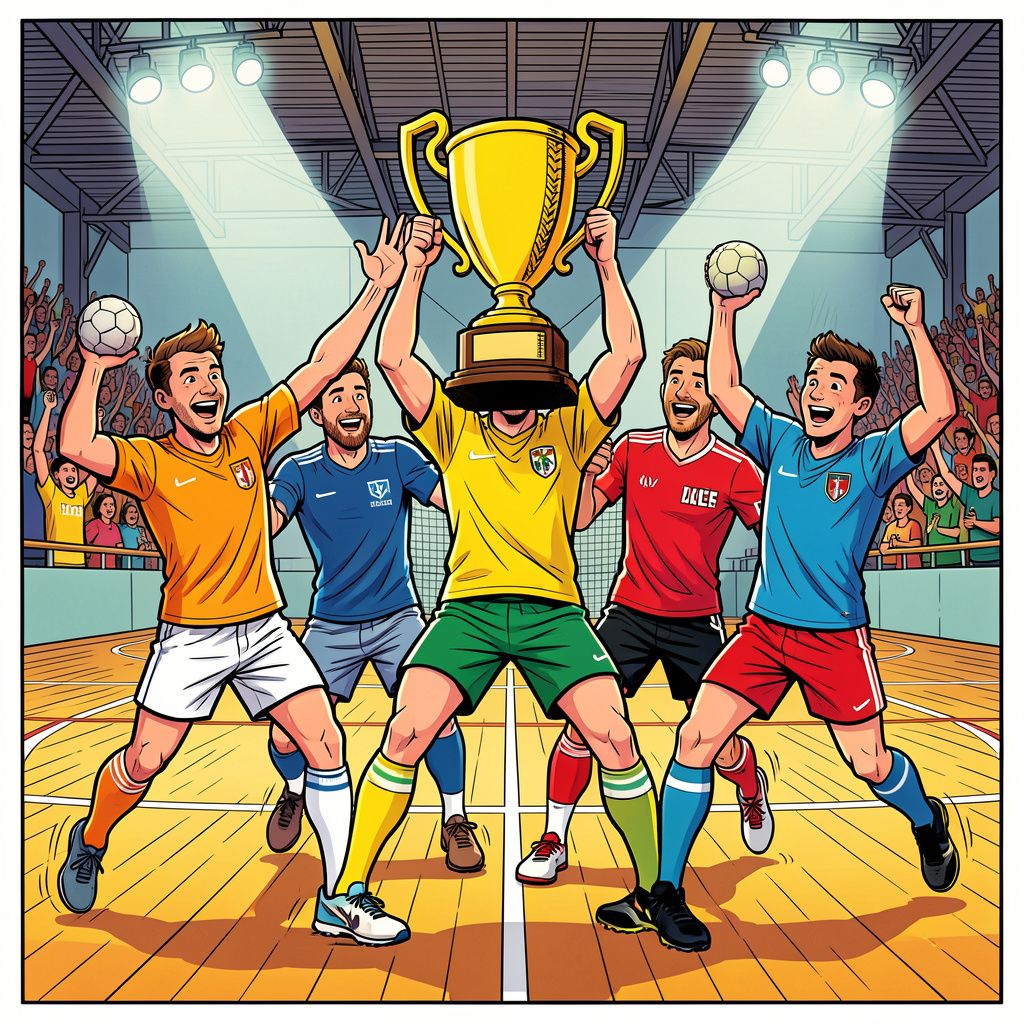 Nederlandse korfballers pakken tiende Europese titel op rij na winst op België.