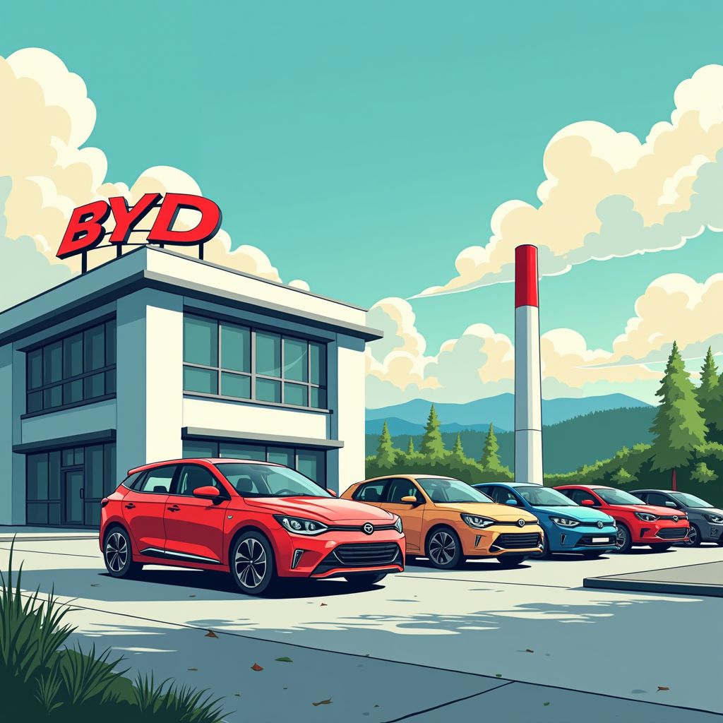 Chinese autogigant BYD start testproductie in Hongarije en omzeilt daarmee EU-tarieven