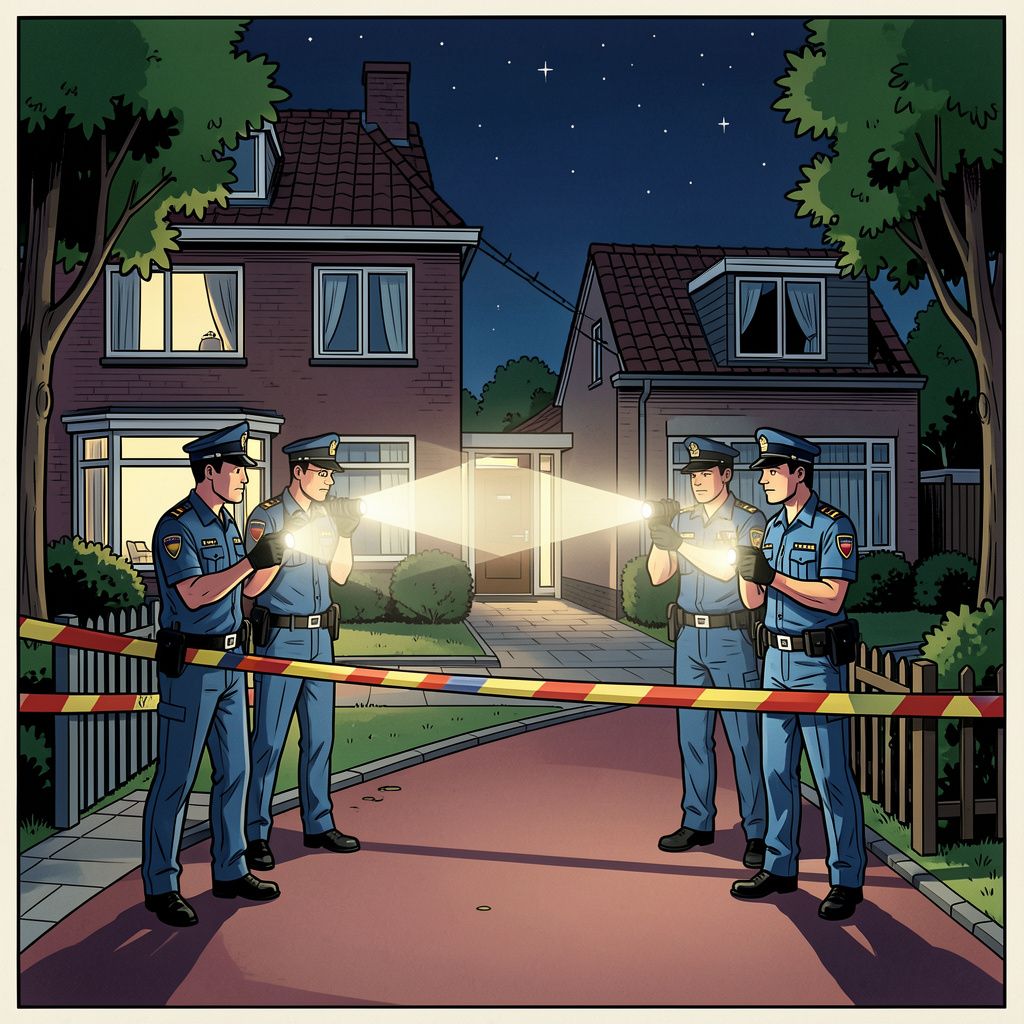 De politie onderzoekt de mysterieuze vondst van een dode in een woning in Ermelo.