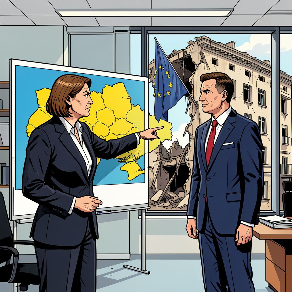 De Europese Unie roept de Russische gezant op het matje na een bominslag op een Europees consulaat.