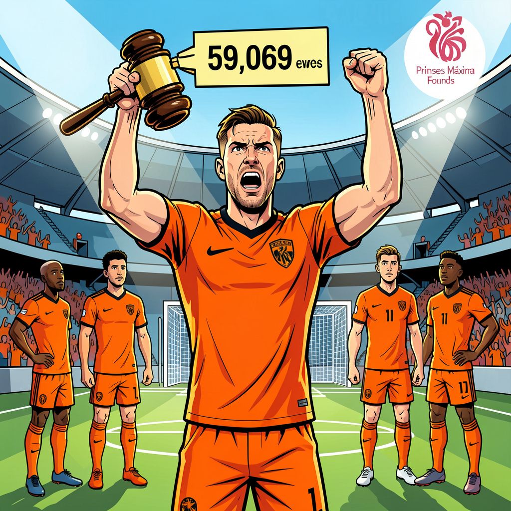 virgil van dijks shirt schiet de hoofdprijs binnen: wat maakt dit oranje-shirt zo bijzonder?