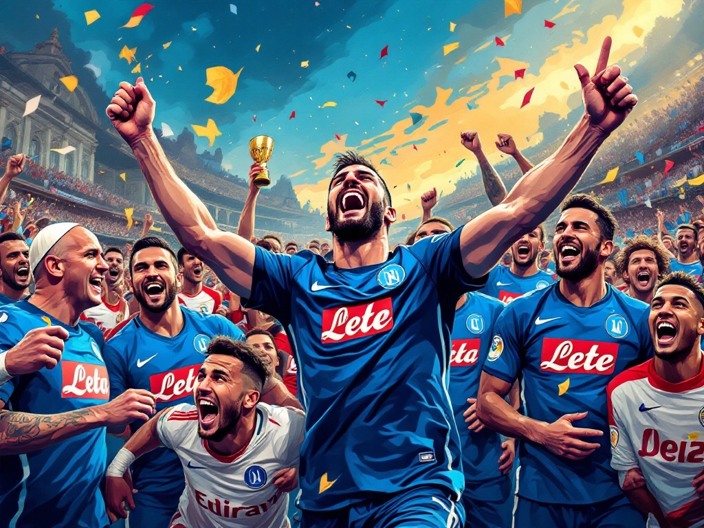 Napoli Bekroond tot Kampioen van Italië met Sprankelende Overwinning