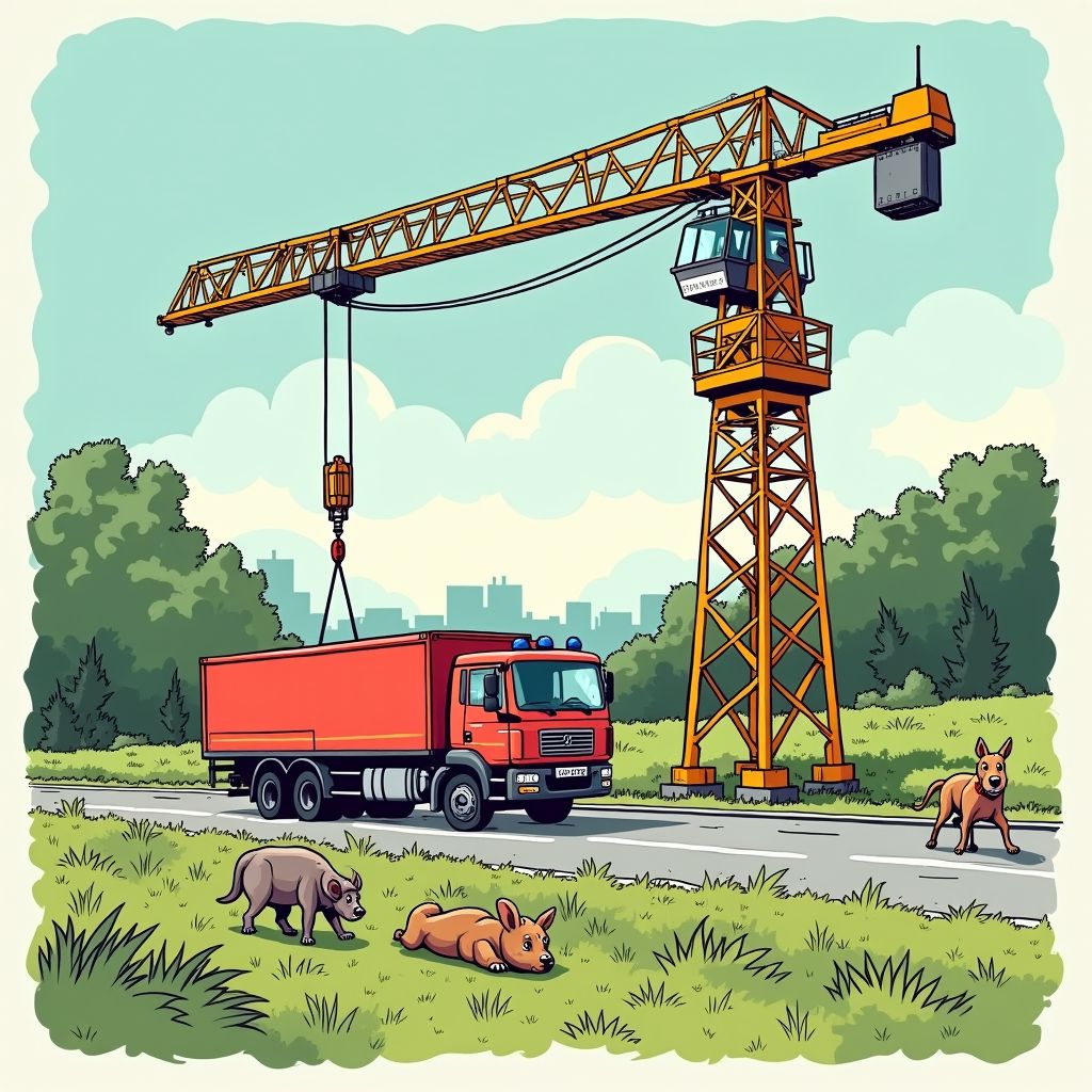 Een kraanvogel legt de A2 bij Maarssen plat en weigert te vertrekken