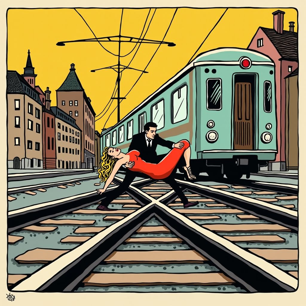 Soedanese man sleurt onbekende vrouw mee voor metro in Hamburg