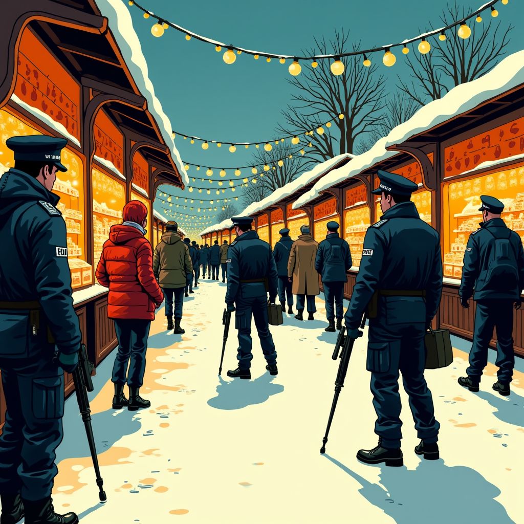 Kerstmarkt Duderstadt ontruimd na melding gewapende tiener