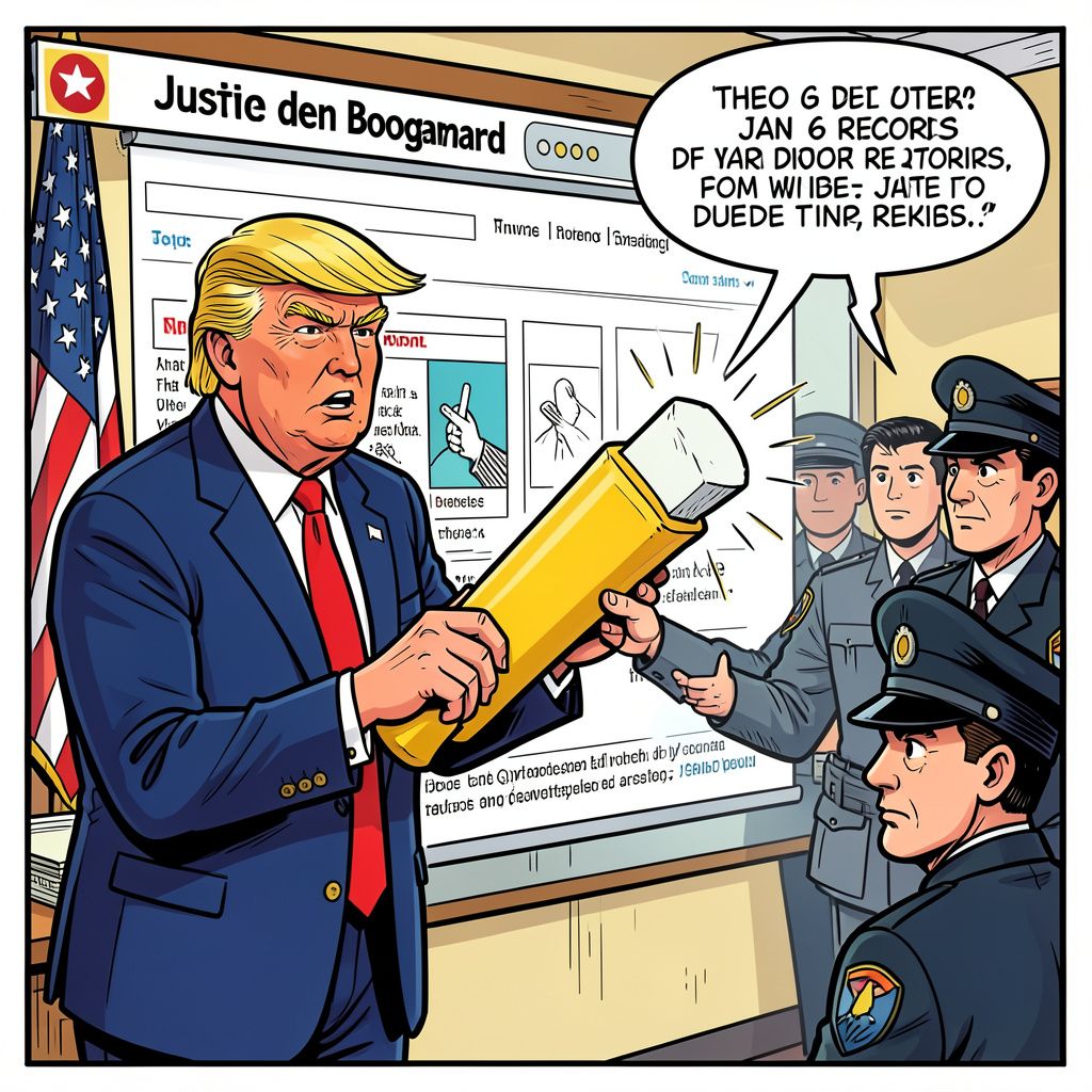 Trump's justitie wist bewijsmateriaal van 6 januari bestormers van overheidswebsite