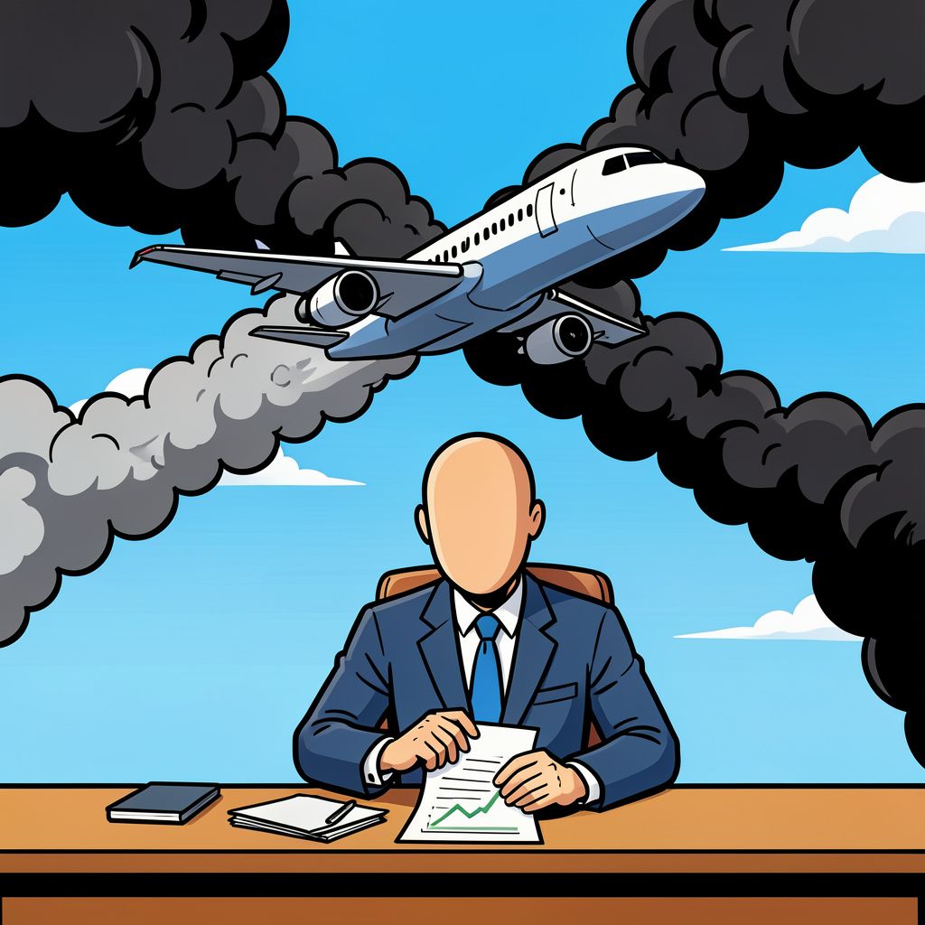 De overheid beloofde strenge klimaatregels voor de luchtvaart, maar deed zes jaar lang helemaal niets.