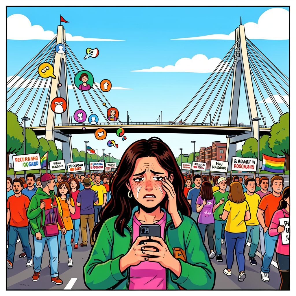 Rotterdam viert de liefde met een kleurrijke Pride March over de Erasmusbrug.
