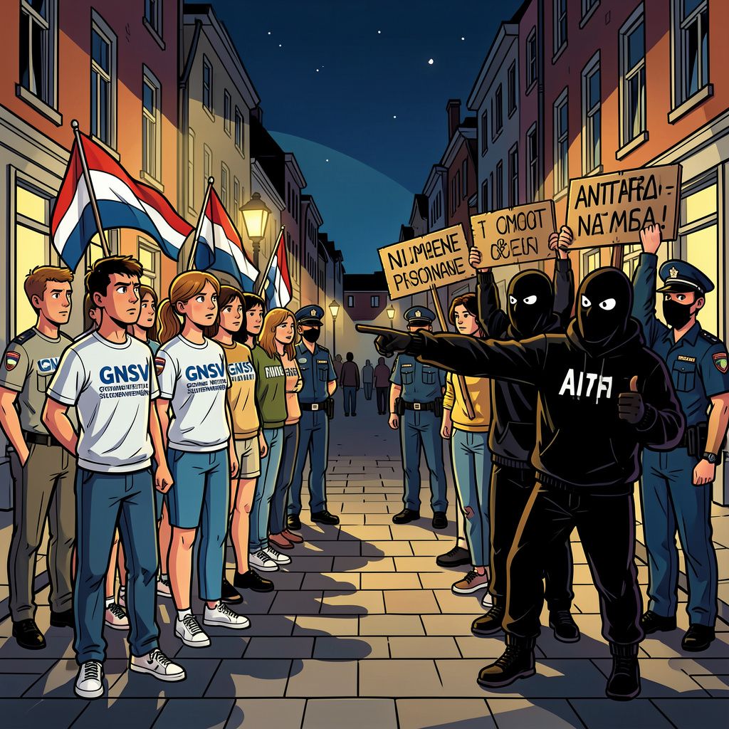 rechtse studenten in nijmegen bedreigd met nekschoten: hoe veilig is politiek debat nog?
