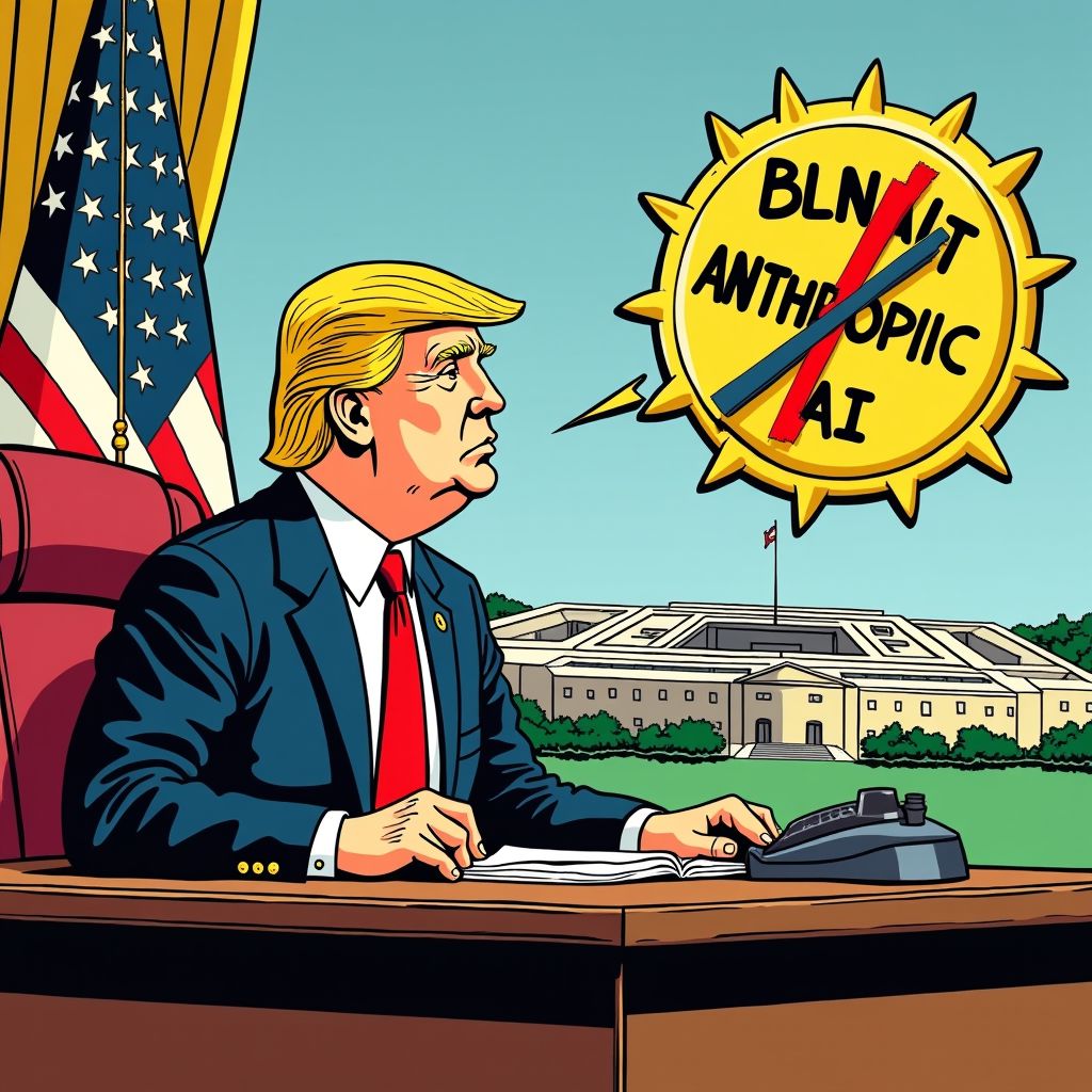 Trump verbiedt Anthropic AI-technologie voor alle Amerikaanse overheidsdiensten na conflict over militair gebruik