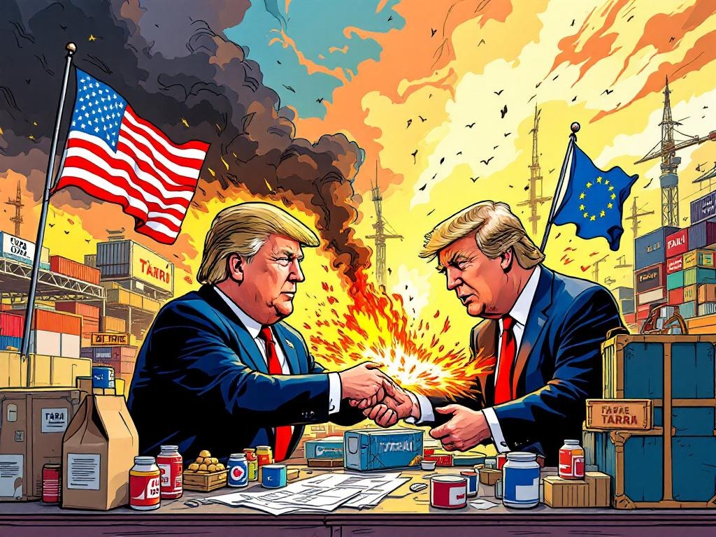 Handelsoorlog escaleert: Trump heft 30% invoerheffingen op EU-producten