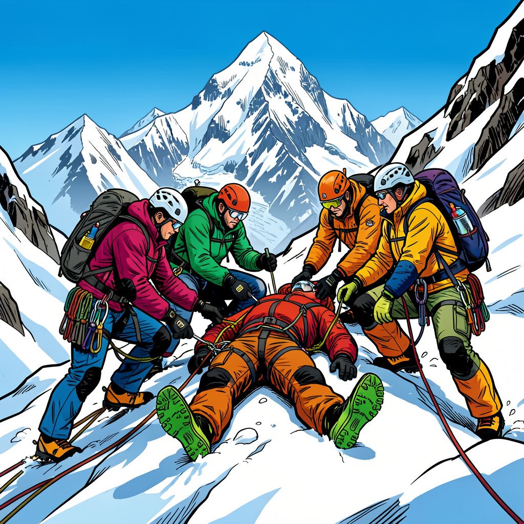 India gaat het beroemde bevroren lichaam van 'Green Boots' na dertig jaar bergen van de Mount Everest.