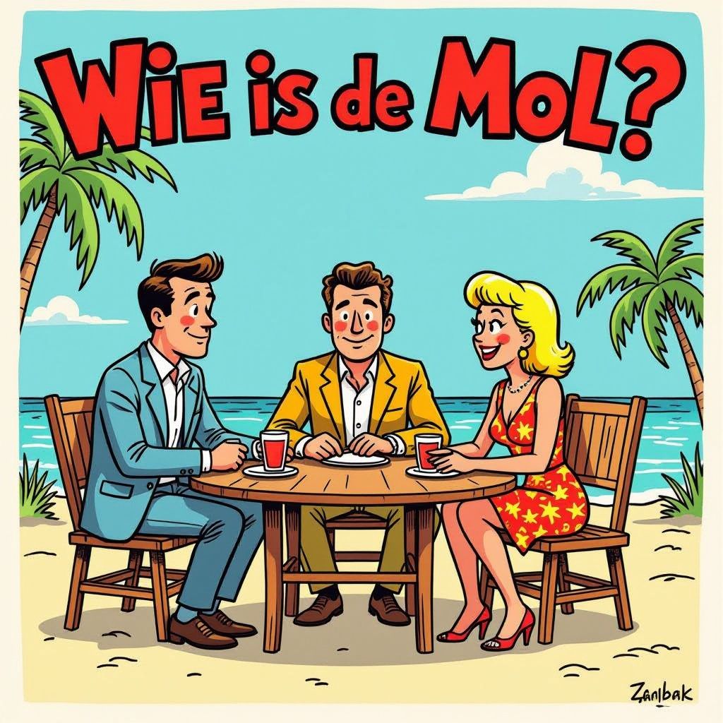 Bram Krikke, Daan Boom en Quinty Misiedjan strijden om de hoofdprijs in finale wie is de mol 2026