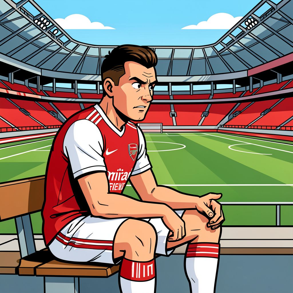 Jurriën Timber is na maandenlang blessureleed eindelijk terug in de selectie van Arsenal.