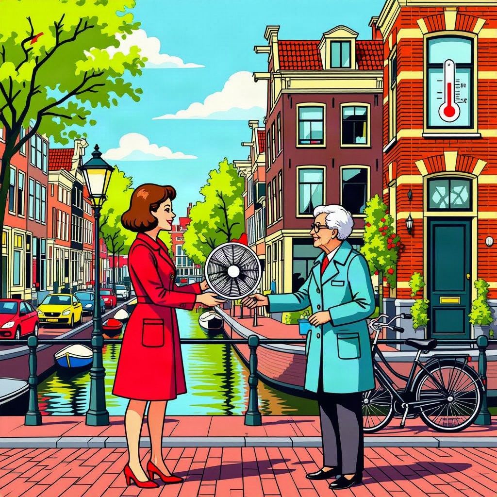Amsterdam stelt een speciale chef hitte aan tegen de stijgende temperaturen.