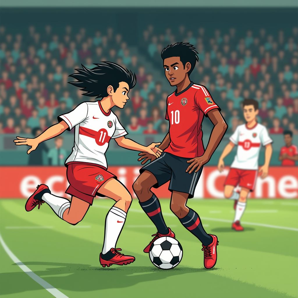 Japanse spits scoort twee doelpunten in anderhalve minuut en voorkomt thuisnederlaag tegen buurman