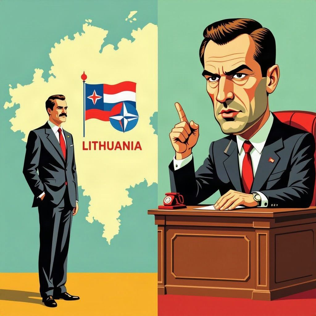 Litouwen wil Amerikaanse kernwapens en Rusland dreigt meteen met totale vernietiging.