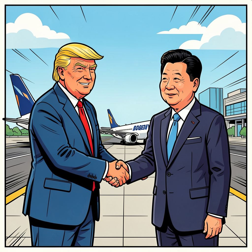 Trump en Xi maken deal: China koopt 200 vliegtuigen en verlaagt handelsheffingen