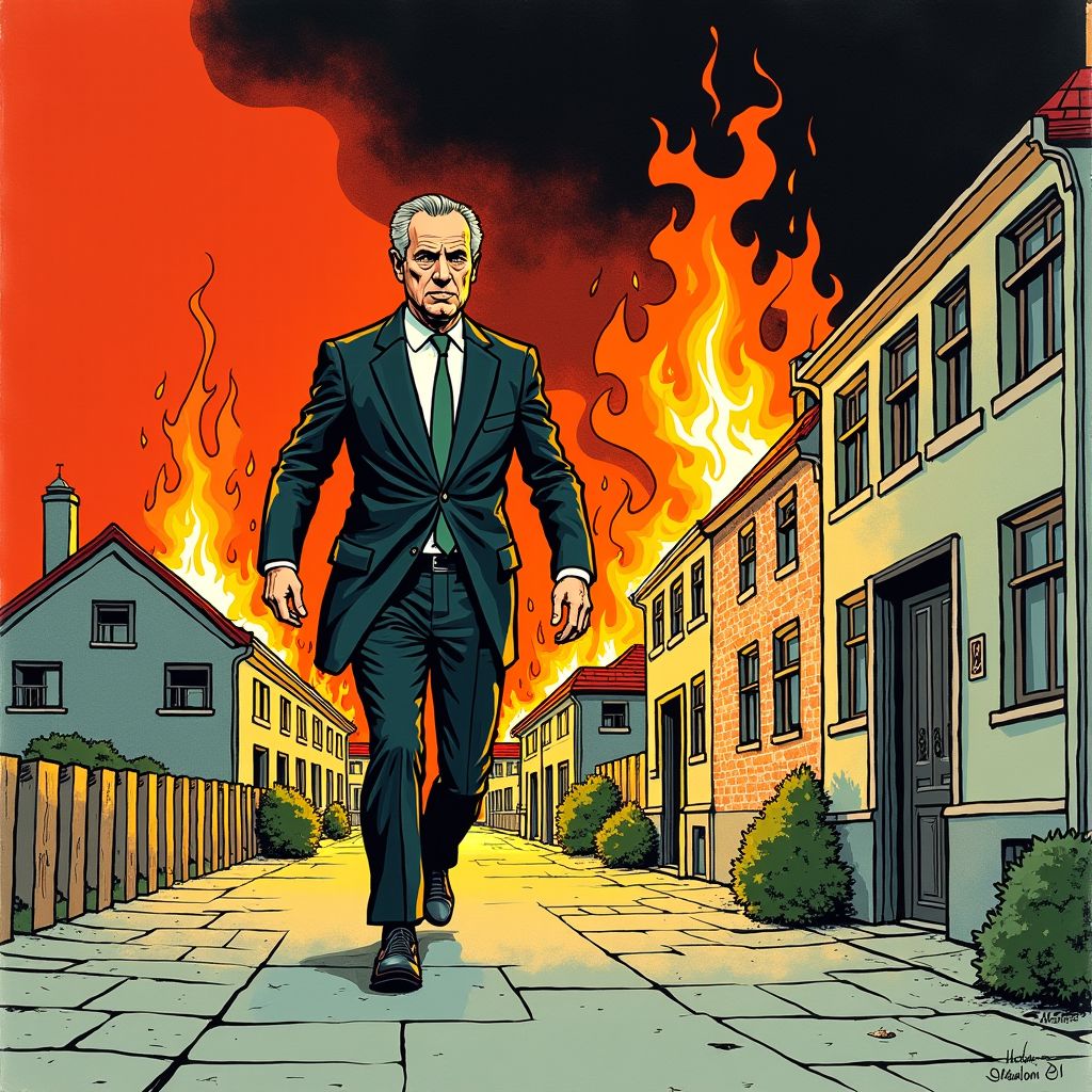 Veertig jaar geleden vloog hotel Cosmopolite in vlammen op tijdens gewelddadige aanval op Hans Janmaat bijeenkomst