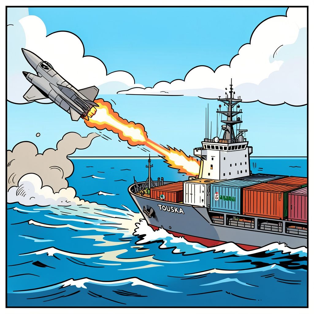 Amerikaanse marine blaast gat in Iraans schip na negeren van waarschuwingen