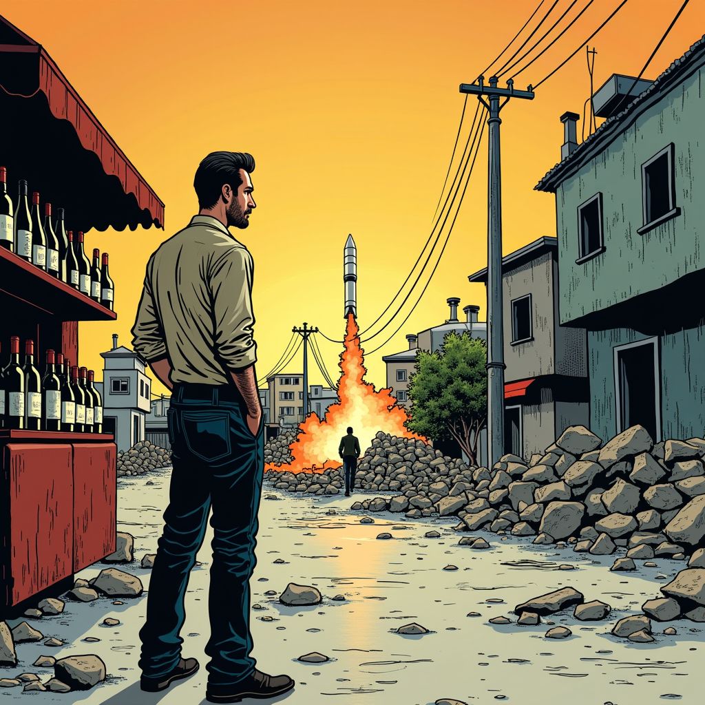 Tel Aviv wordt in één weekend dertig keer platgebombardeerd door Iran