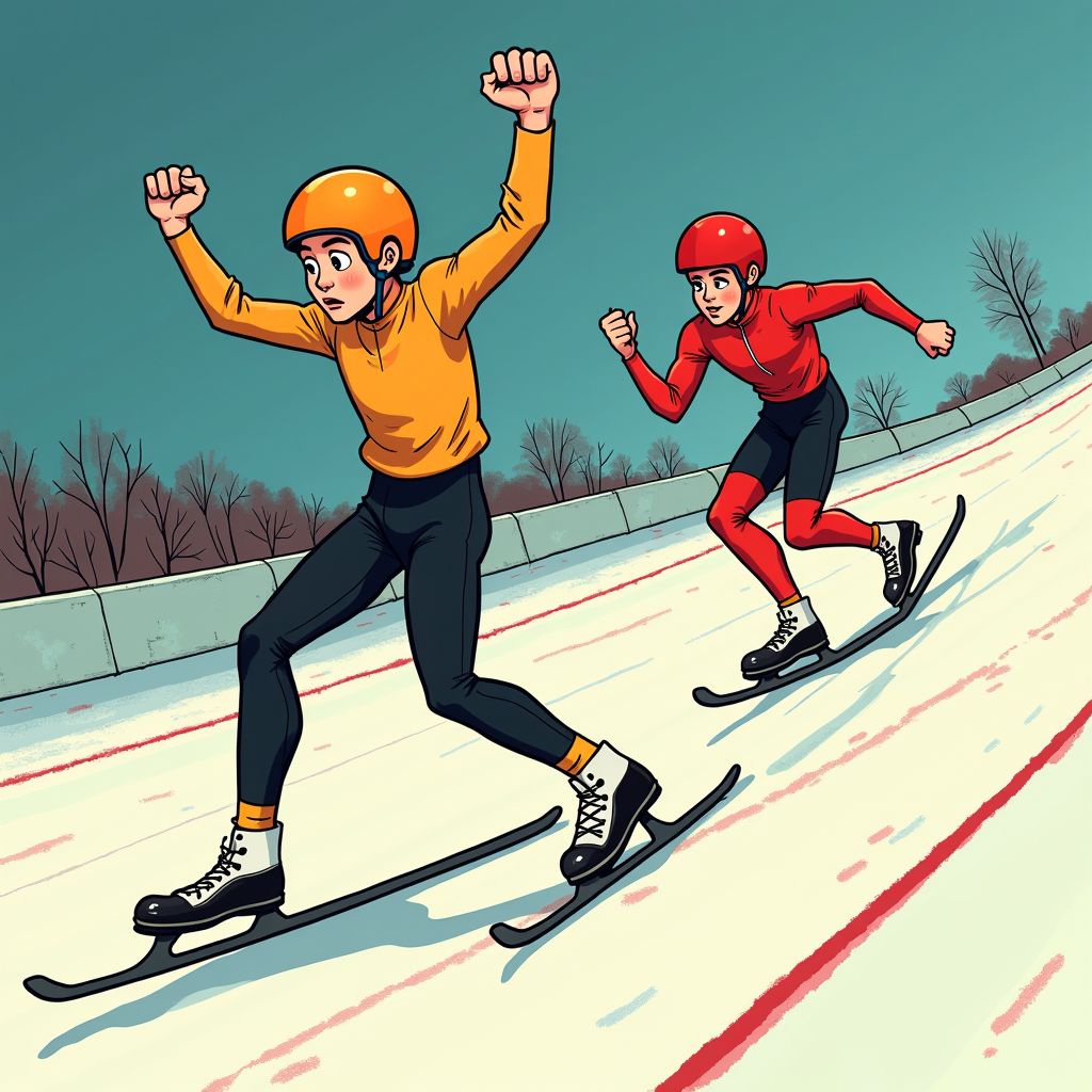 Noorse schaatser verslaat olympisch kampioen in dramatische omslag op tweede dag