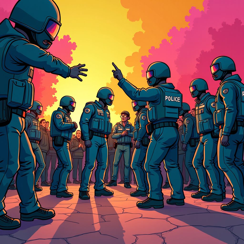 Politie trekt stekker eruit en beëindigt illegale rave met duizend feestvierders