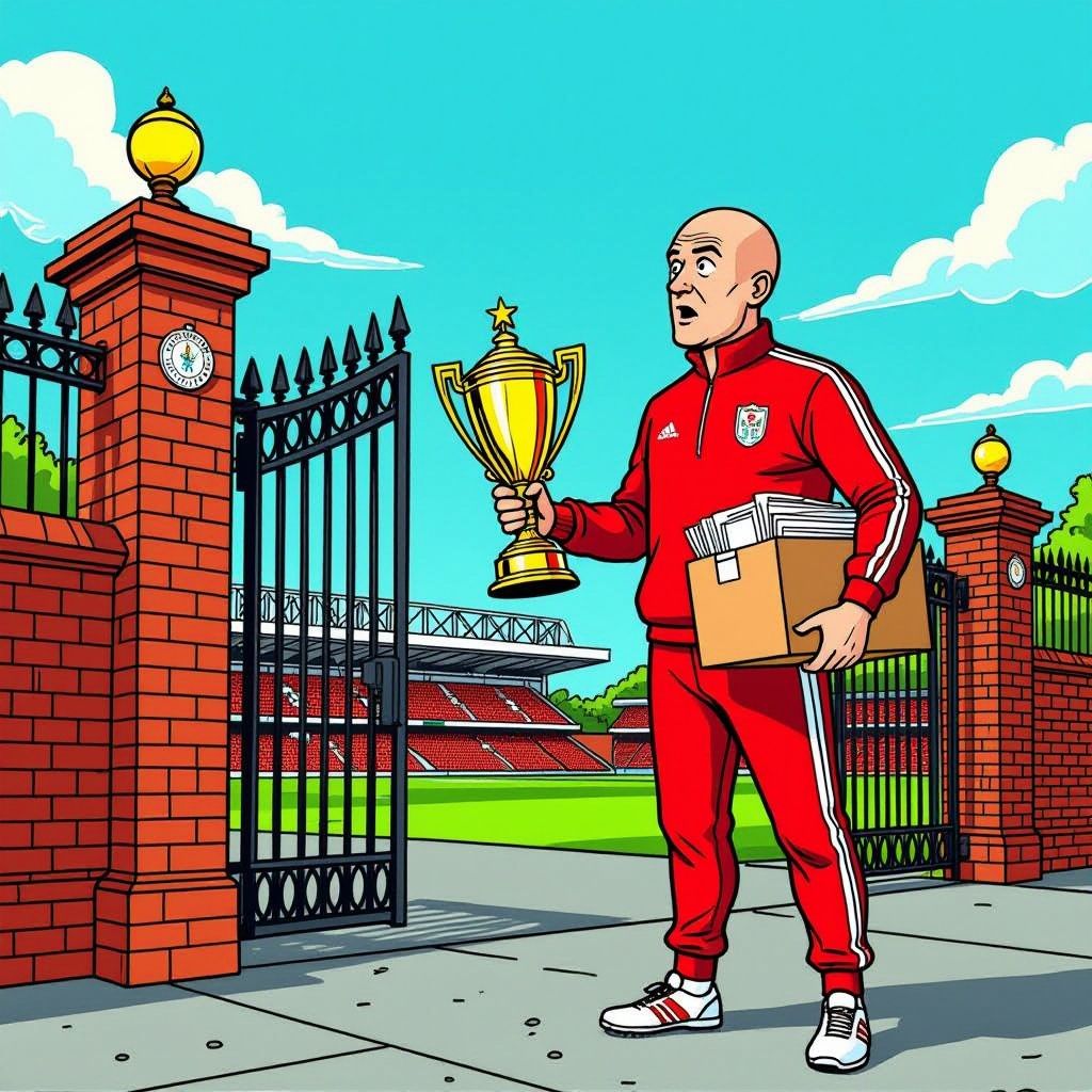 Liverpool wint de titel en gooit daarna zijn eigen kampioenstrainer eruit