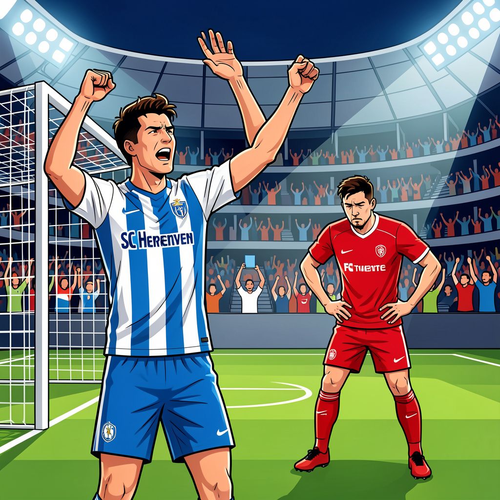 Sc Heerenveen verrast FC Twente in een moeizame openingswedstrijd.