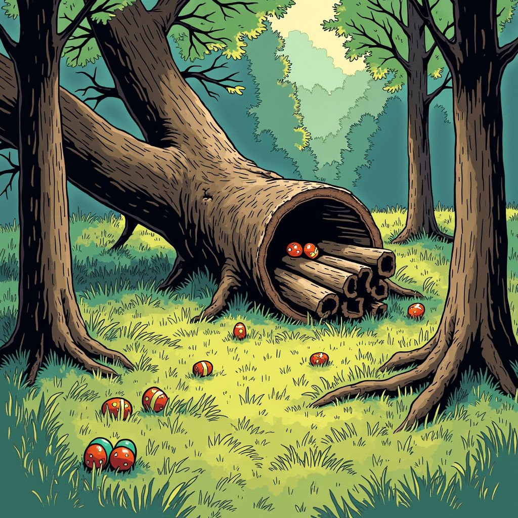 Paaszondag eindigt in tragedie wanneer dertig meter hoge boom vijftig mensen raakt tijdens eierzoektocht