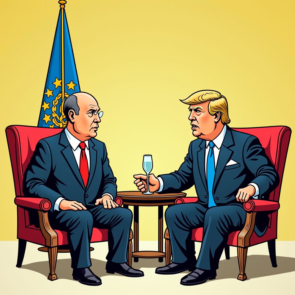 Rusland dreigt gisteren openlijk met aanvallen op Europese troepen in Oekraïne