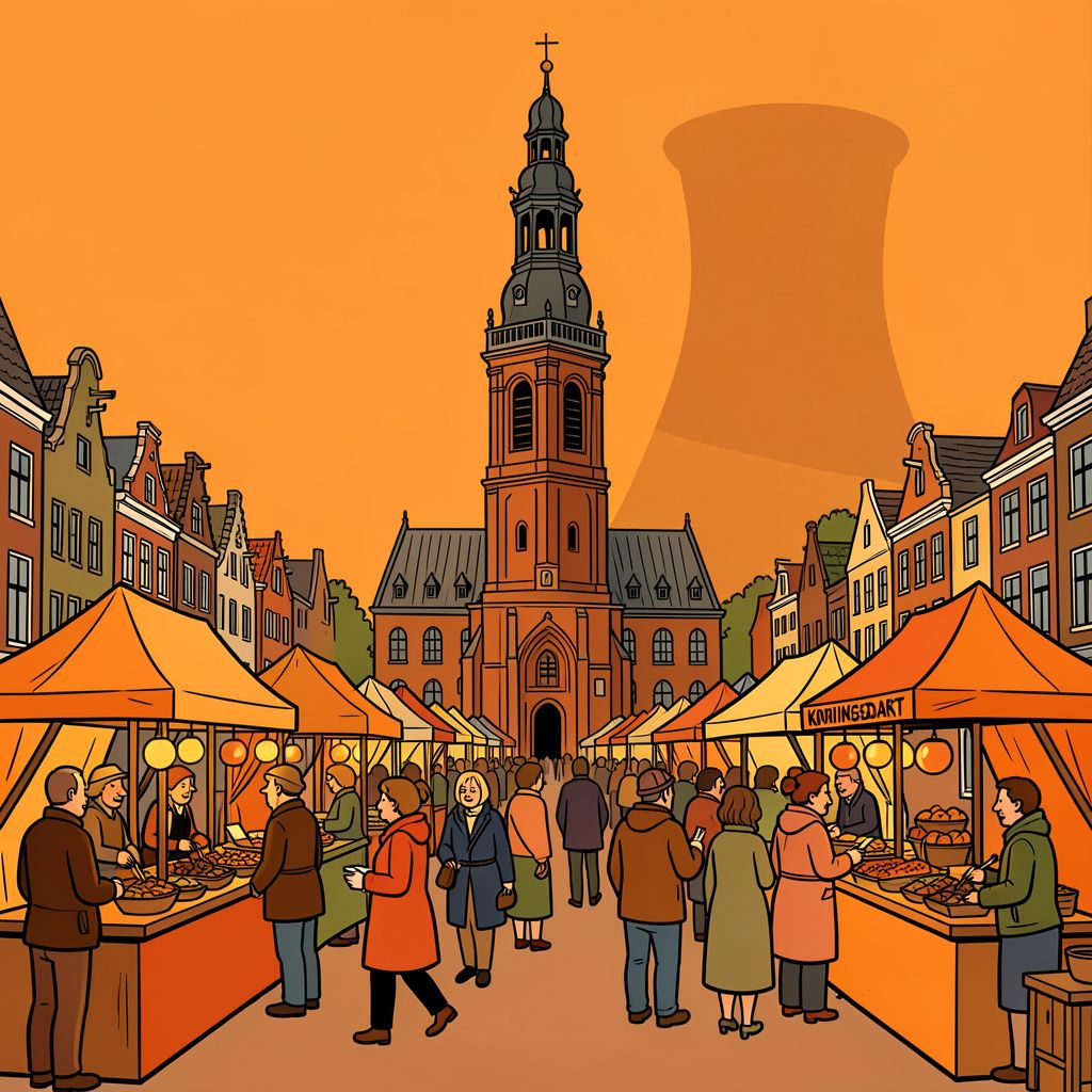 Utrecht start vrijmarkt vandaag terwijl wereld veertig jaar kernramp Tsjernobyl herdenkt