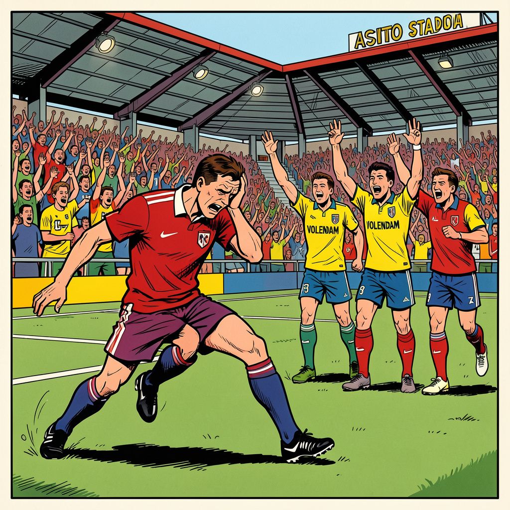 Heracles Almelo degradeert na 0-2 nederlaag tegen FC Volendam