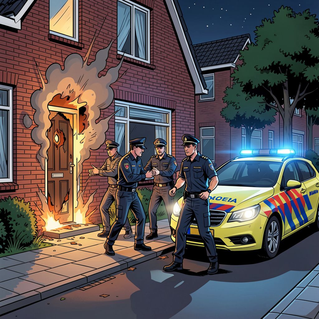 Drie mannen uit Den Haag en Rotterdam opgepakt na explosie bij Eindhovense woning