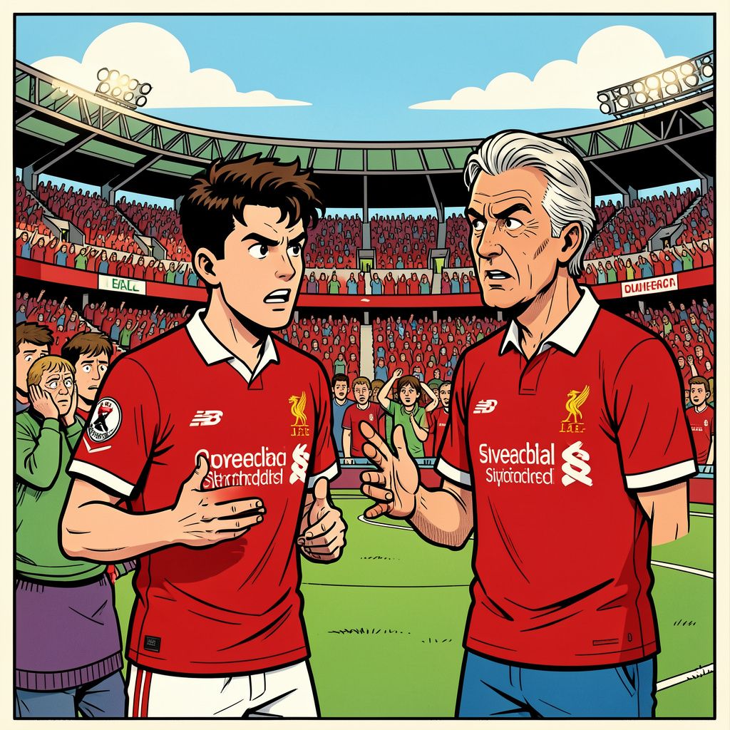 Gravenberch neemt het op voor Slot na boegeroep Anfield: 'We verdienen dit niet'