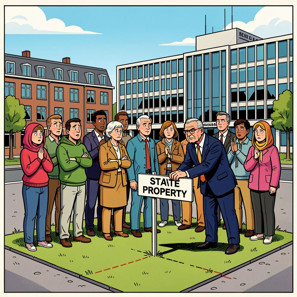 Ruim honderd erfgenamen dreigen hun Rotterdamse lapje grond nu kwijt te raken aan de Staat.