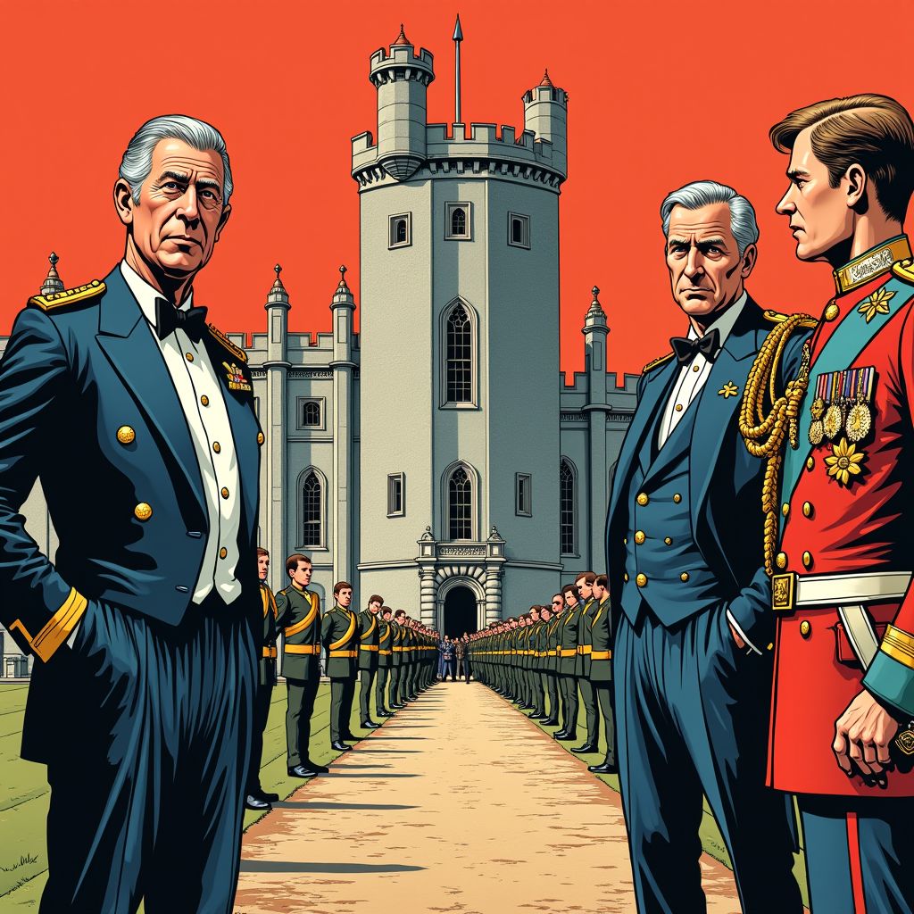 Koning Charles III plant geheime abdicatie terwijl prins Andrew onder arrest staat