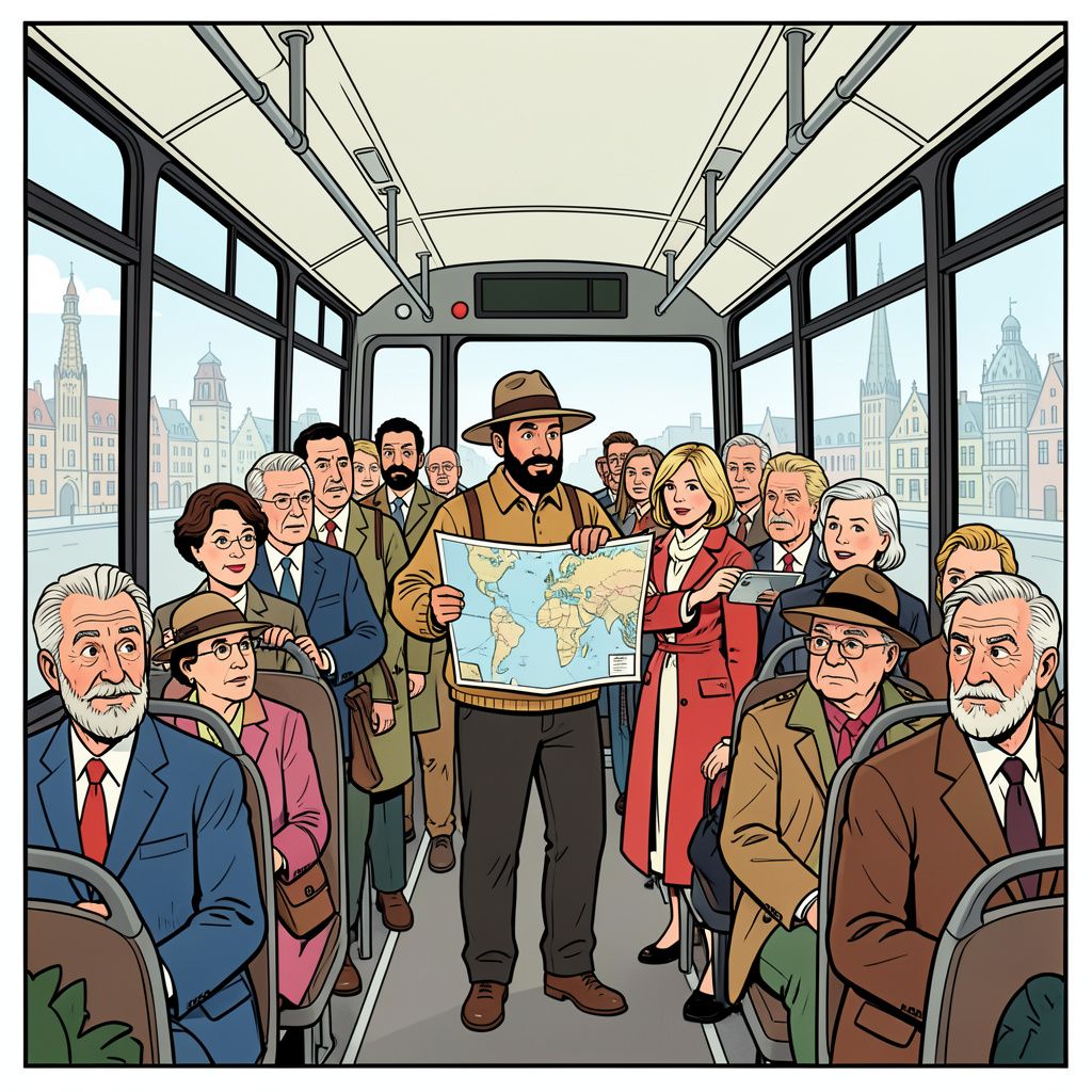 Tien bekende Nederlanders stappen vanavond in een geblindeerde bus zonder te weten waar de reis heen gaat.