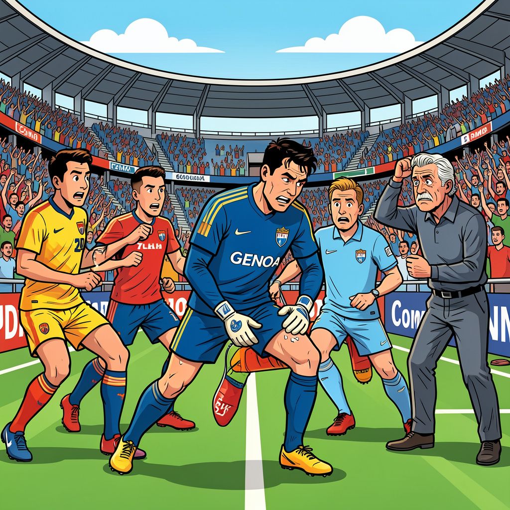 Justin Bijlow raakt anderhalve maand voor het WK opnieuw geblesseerd bij Genoa