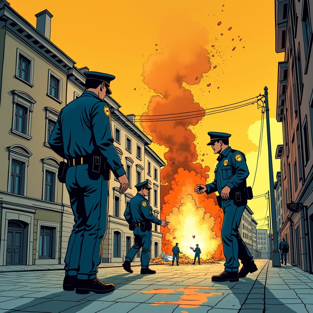 Politieagent sterft in dubbele explosie die Lviv opschrikt