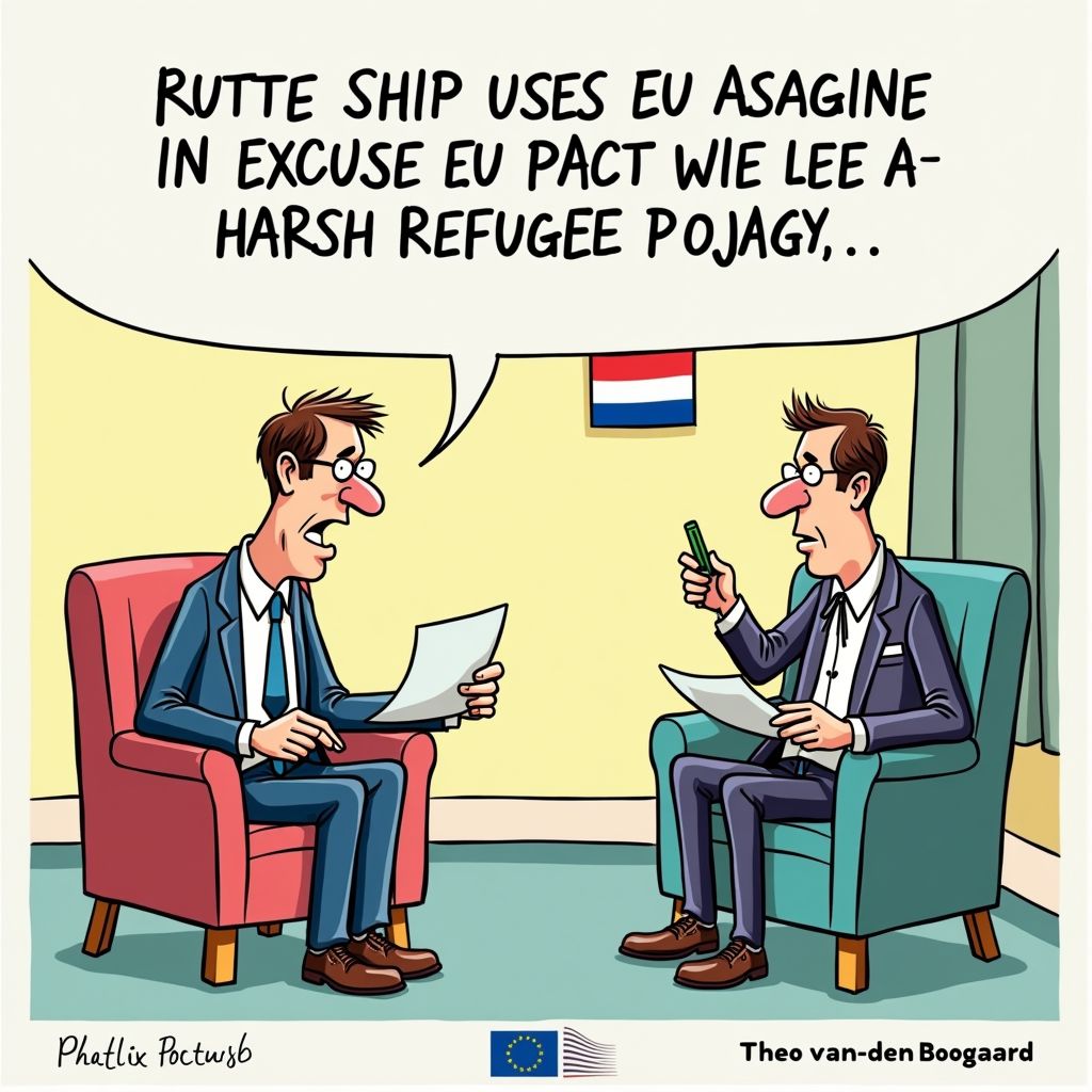 Nederland gebruikt Europees asielakkoord als dekmantel voor hardere aanpak vluchtelingen