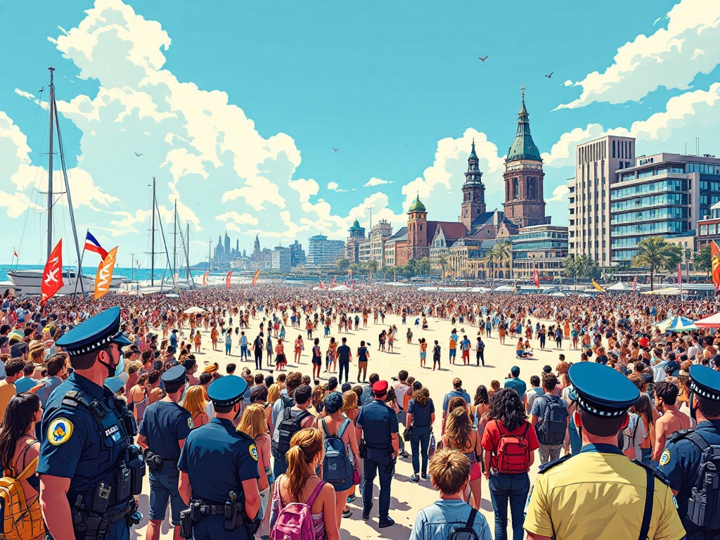 Sociale Media Dreigt Strand Nesselande te Ontregelen: Preventieve Maatregelen van Start